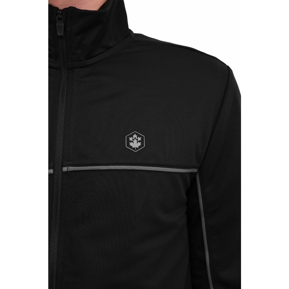 LUMBERJACK MB CT176 LEON T.SUIT 5PR ERKEK EŞOFMAN TAKIMI - SİYAH - M