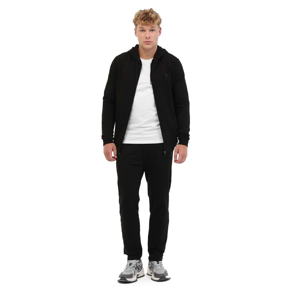 LUMBERJACK MB SMR T.SUIT 5PR ERKEK EŞOFMAN TAKIMI - SİYAH - L