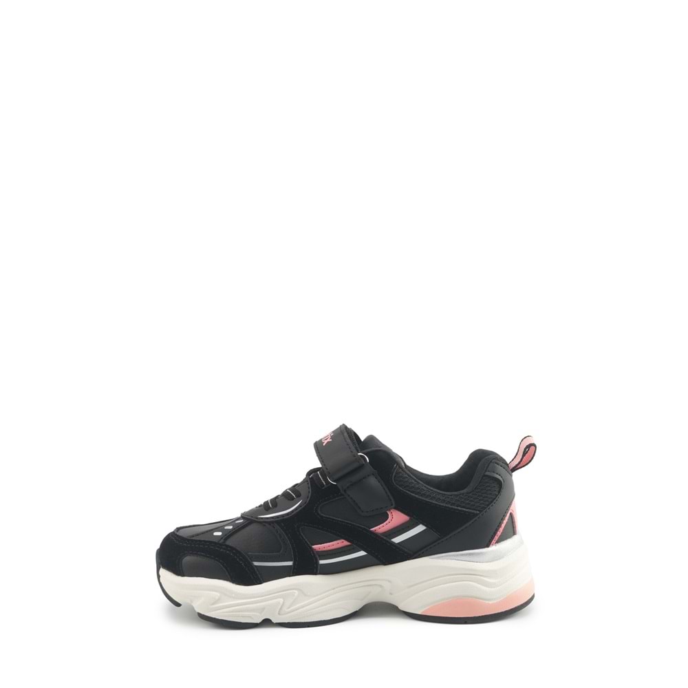 KİNETİX INTEREST PU J F 5PR KIZ ÇOCUK KOŞU AYAKKABISI - SİYAH - 31