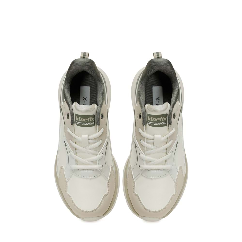 KİNETİX MONE PU W 5PR KADIN SNEAKER - EKRU - 40