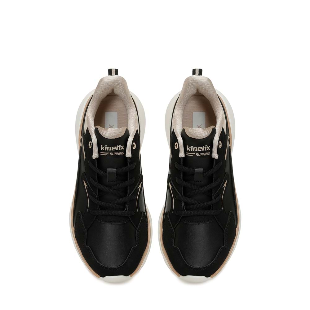 KİNETİX MONE PU W 5PR KADIN SNEAKER - SİYAH - 40