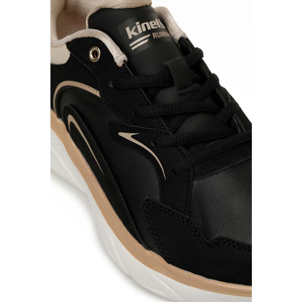 KİNETİX MONE PU W 5PR KADIN SNEAKER - SİYAH - 40