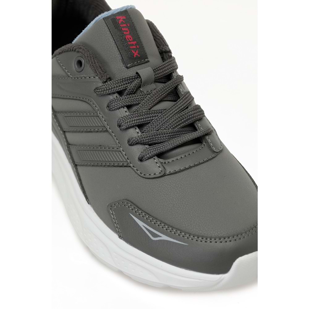 KİNETİX RIVAL PU W 5PR KADIN KOŞU AYAKKABISI - GRİ - 40