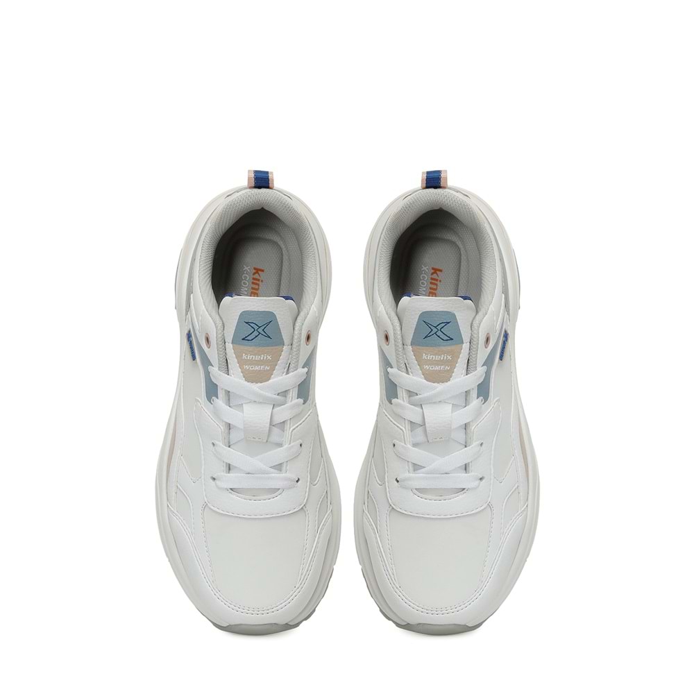 KİNETİX TALYA PU W 5PR KADIN SNEAKER - BEYAZ - 40