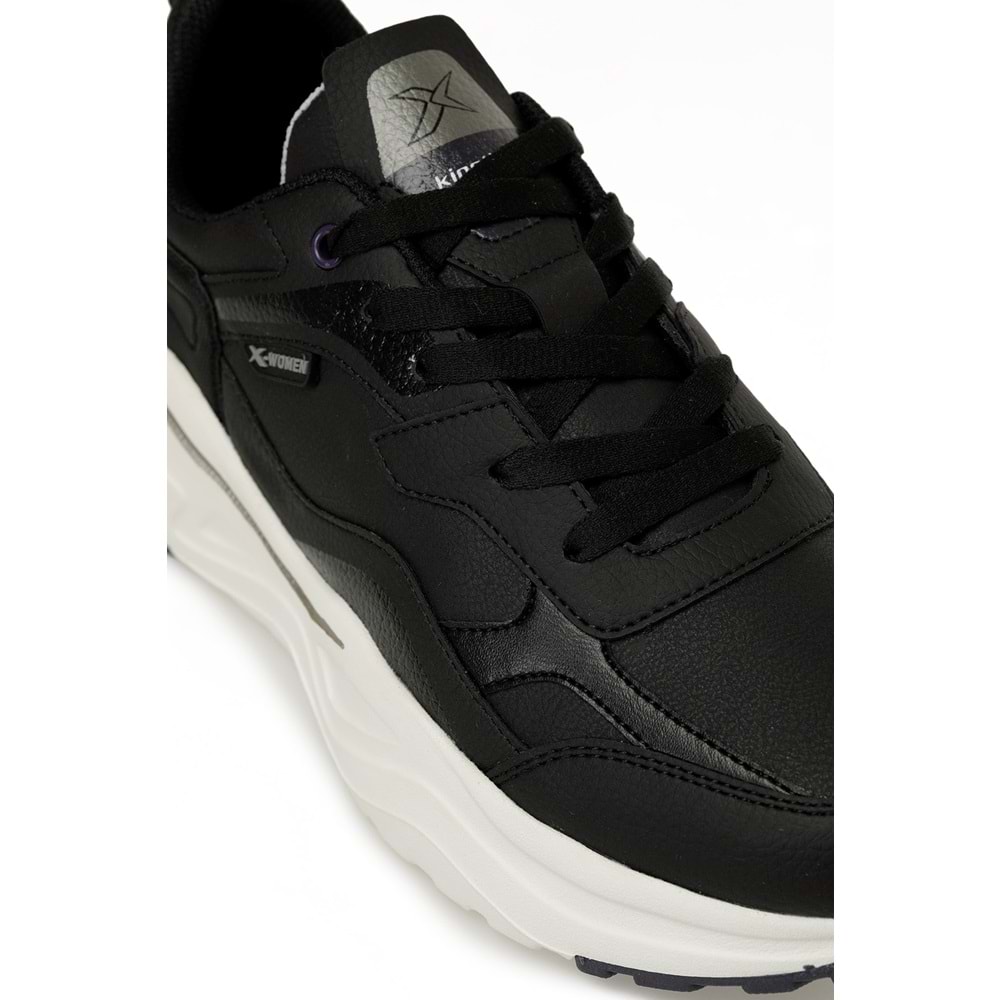 KİNETİX TALYA PU W 5PR KADIN SNEAKER - SİYAH - 37