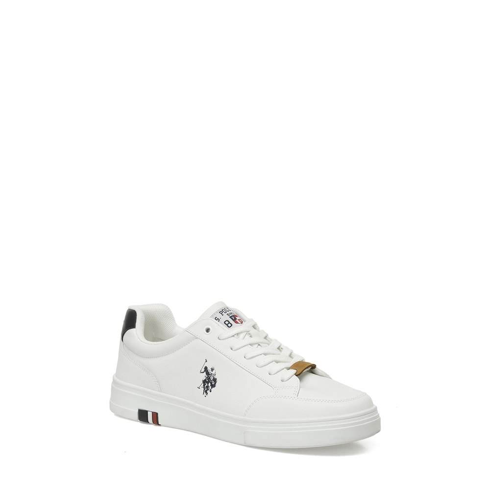 U.S. POLO ASSN. NORM 5PR ERKEK SNEAKER - BEYAZ - 45