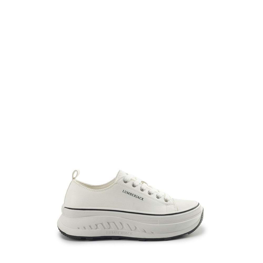 LUMBERJACK NOVARIA WMN PU 5PR KADIN SNEAKER - BEYAZ - 40