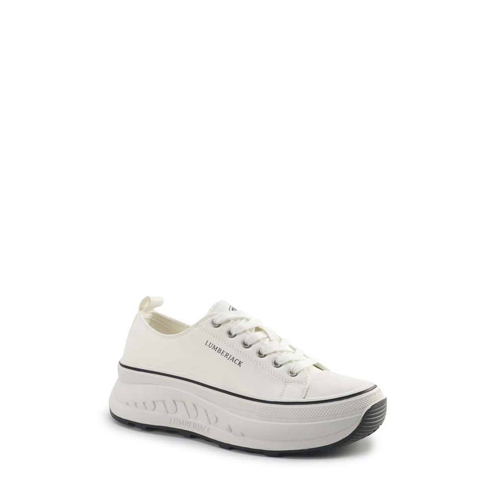 LUMBERJACK NOVARIA WMN PU 5PR KADIN SNEAKER - BEYAZ - 40