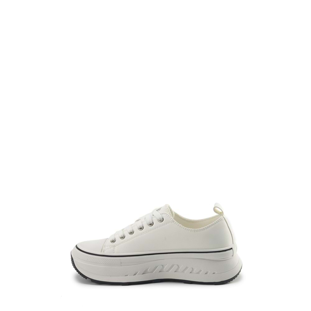 LUMBERJACK NOVARIA WMN PU 5PR KADIN SNEAKER - BEYAZ - 40
