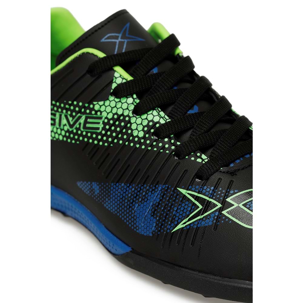 KİNETİX HYDE TF 5PR UNİSEX HALI SAHA AYAKKABISI - SİYAH - 40