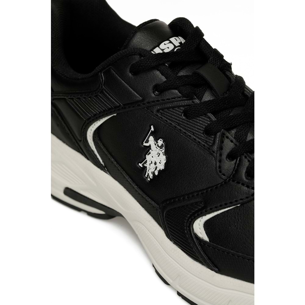 U.S. POLO ASSN. FELIX WMN 5PR KADIN SNEAKER - SİYAH - 40