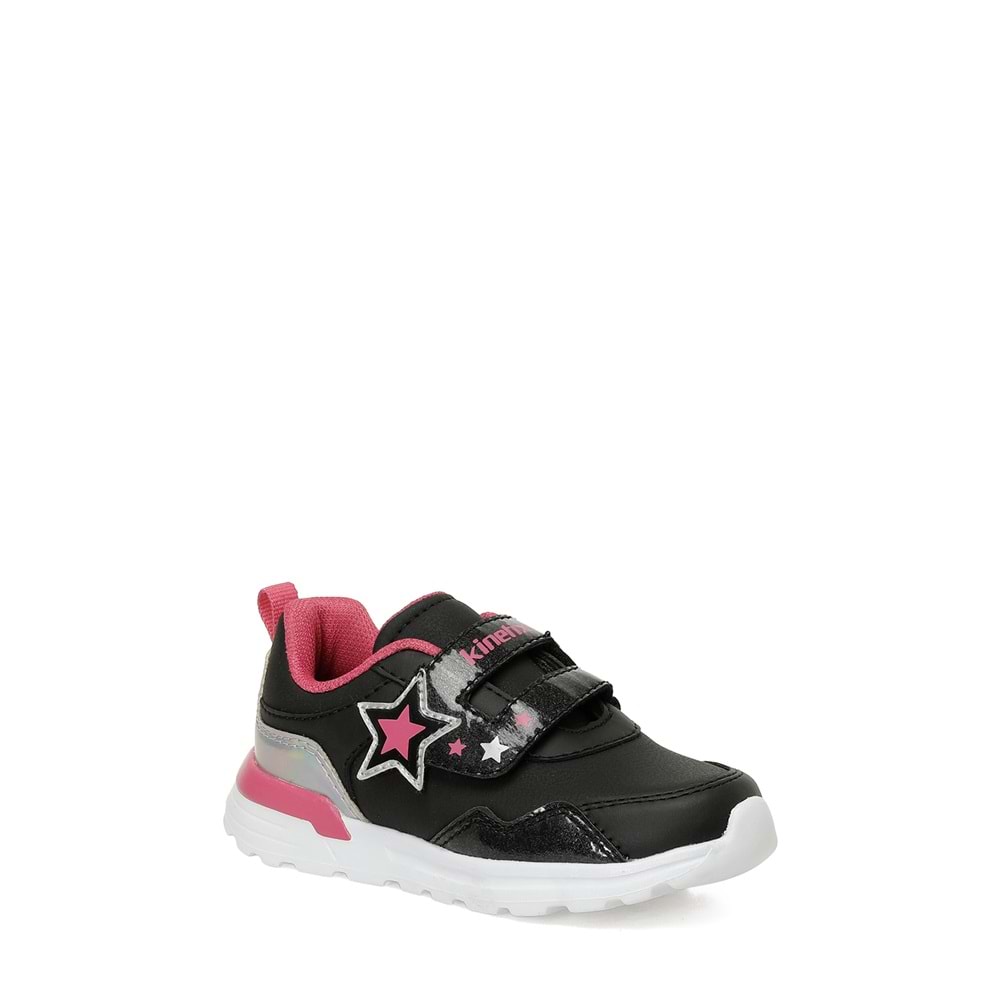 KİNETİX ROLLA PU P 5PR KIZ ÇOCUK SPOR AYAKKABI - SİYAH - 26