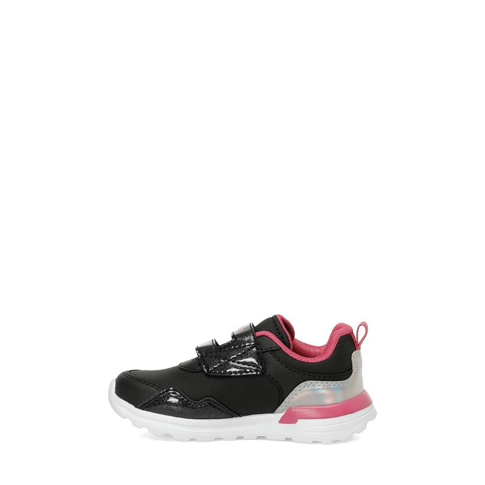 KİNETİX ROLLA PU P 5PR KIZ ÇOCUK SPOR AYAKKABI - SİYAH - 30