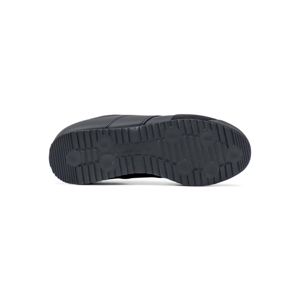 LESCON FLINT 4 UNİSEX SNEAKER SPOR AYAKKABI - SİYAH - 40