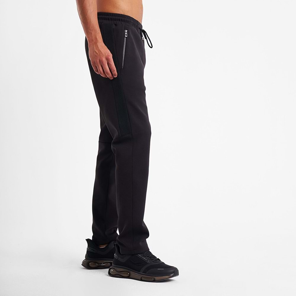 LESCON 25N-1142 ERKEK EŞOFMAN ALTI - SİYAH - L