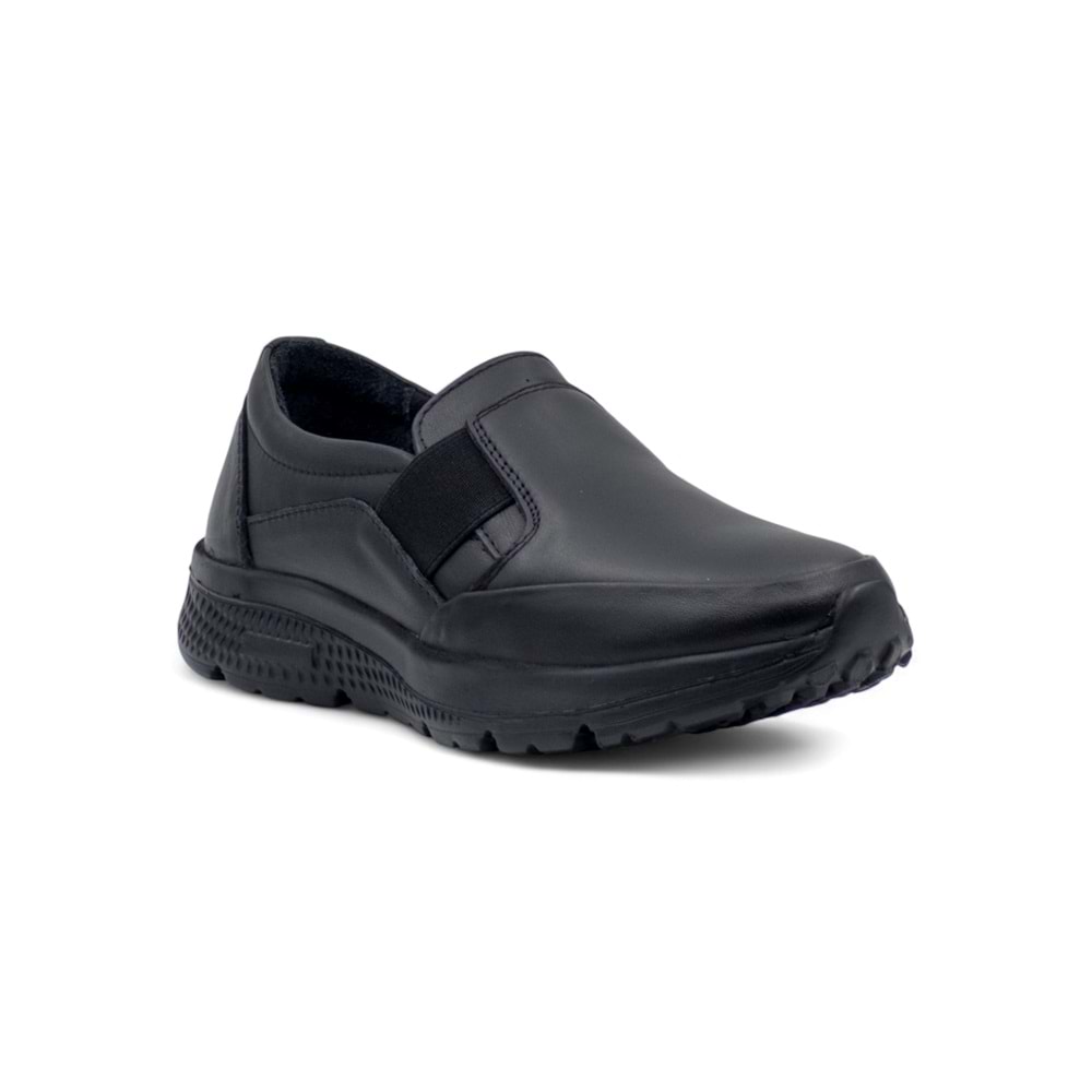 VOYAGER Z417 KADIN HAKİKİ DERİ COMFORT AYAKKABI - SİYAH - 40