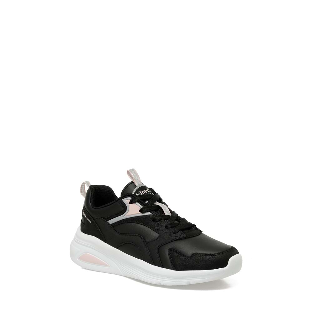 KİNETİX LENKA PU W 5PR KADIN KOŞU AYAKKABISI - SİYAH - 40