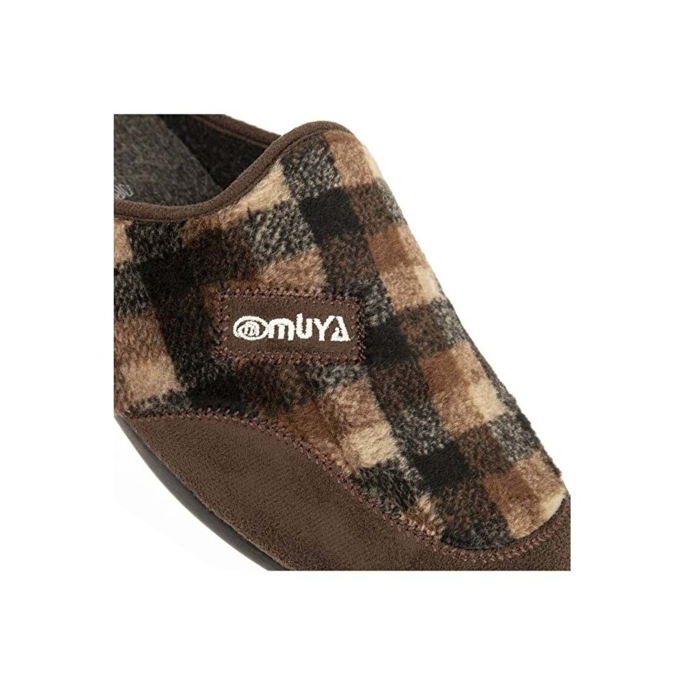 Muya Tauri Anatomik Taban Erkek Ev Terliği - Kahverengi - 41