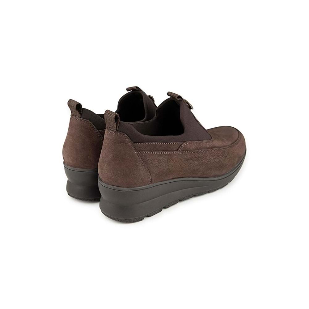 Muya Zapata Anatomik Taban Hakiki Deri Kadın Ayakkabı - Kahverengi - 40