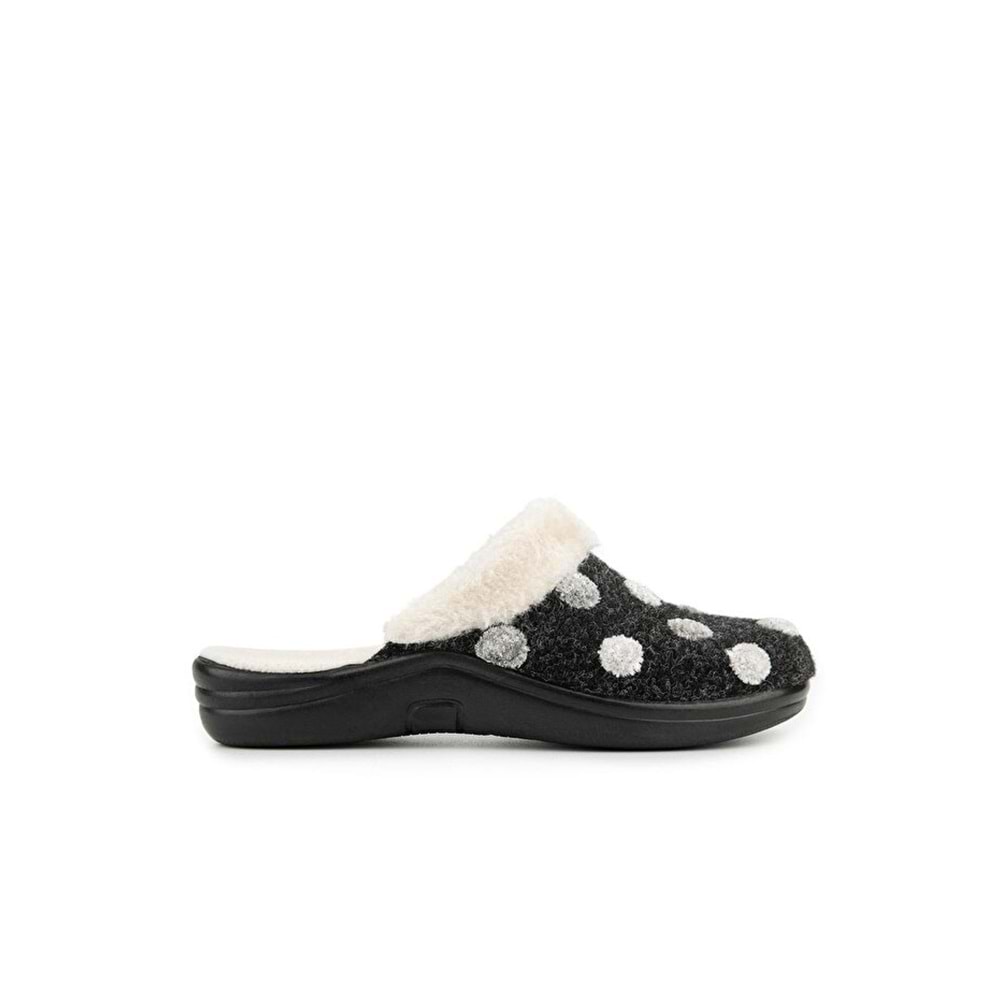 Muya Maklik Anatomik Taban Kadın Ev Terliği - Füme - 36