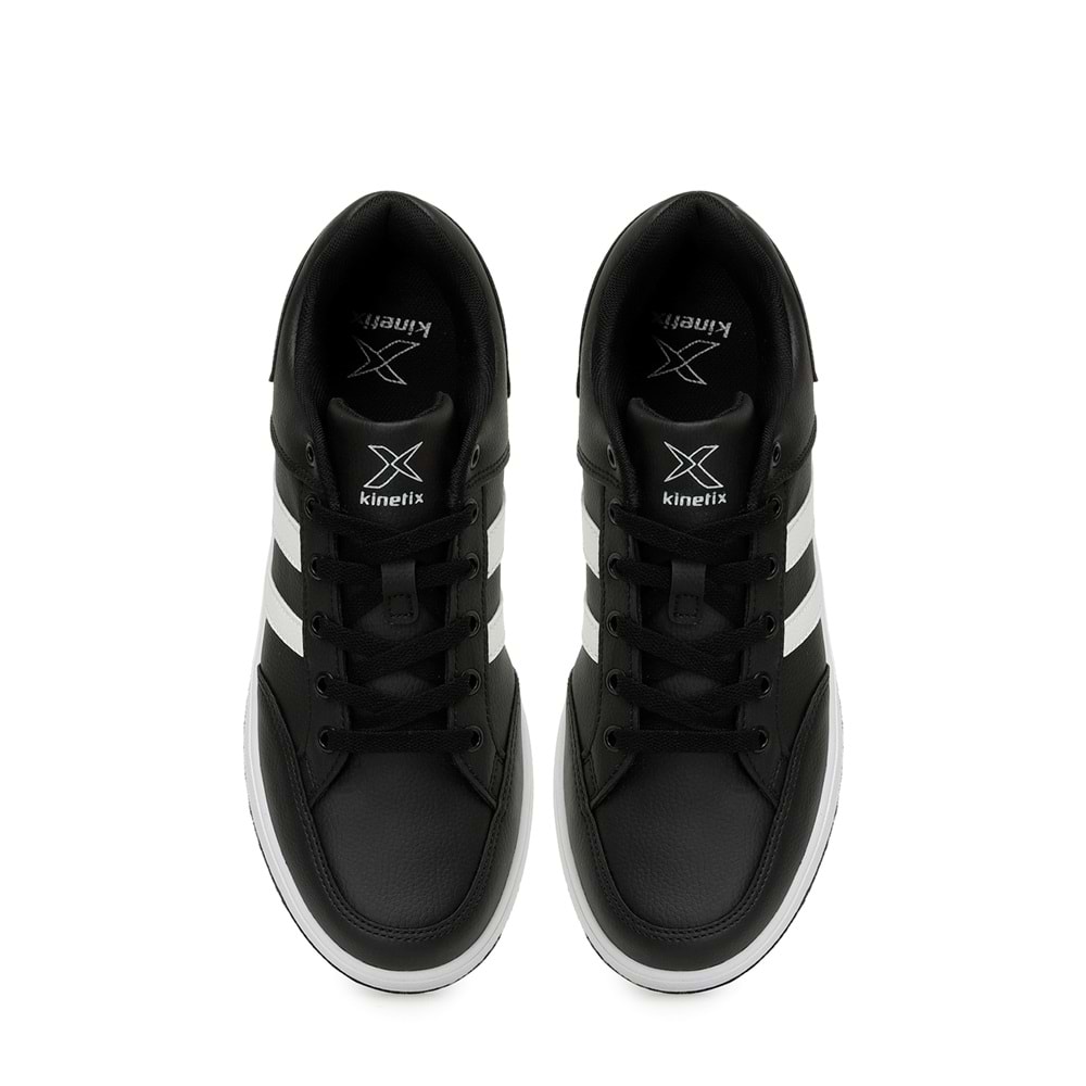 KİNETİX KORT PU 5PR ERKEK SNEAKER - SİYAH - 40