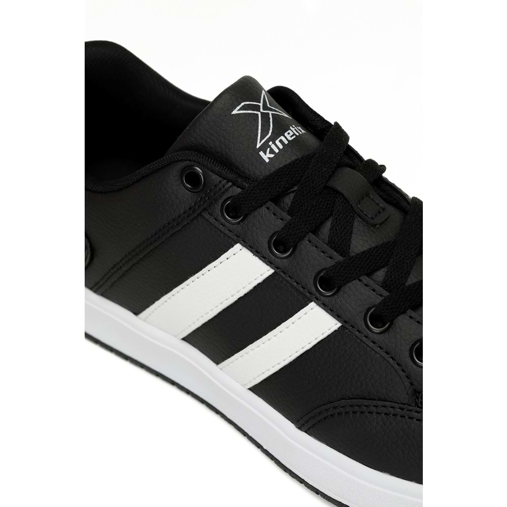 KİNETİX KORT PU 5PR ERKEK SNEAKER - SİYAH - 40