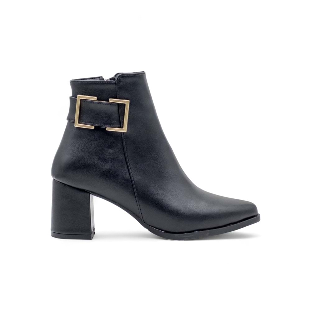PANDORA MODA K25.101.0112 CİLT KADIN BOT - SİYAH - 36