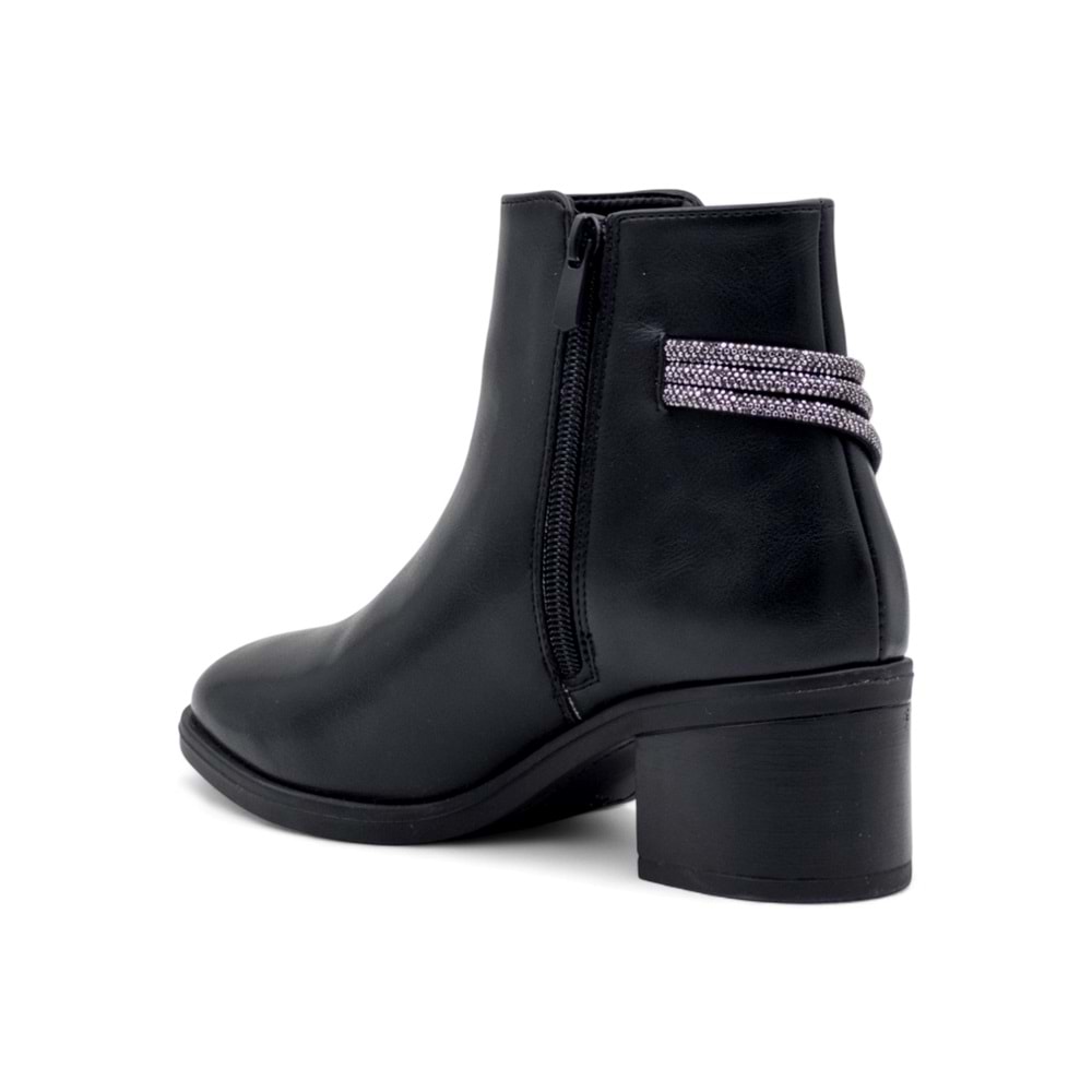 PANDORA MODA K25.101.144 CİLT KADIN BOT - SİYAH - 36