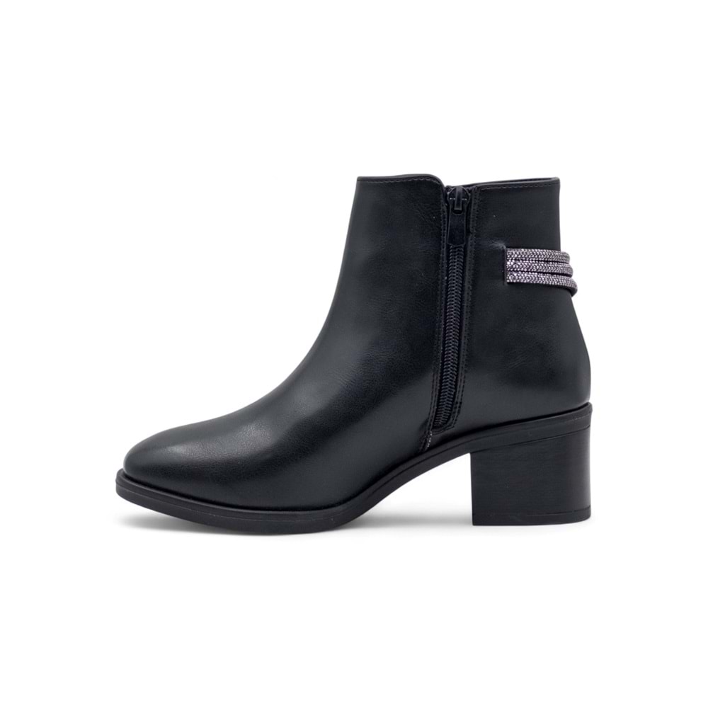PANDORA MODA K25.101.144 CİLT KADIN BOT - SİYAH - 39