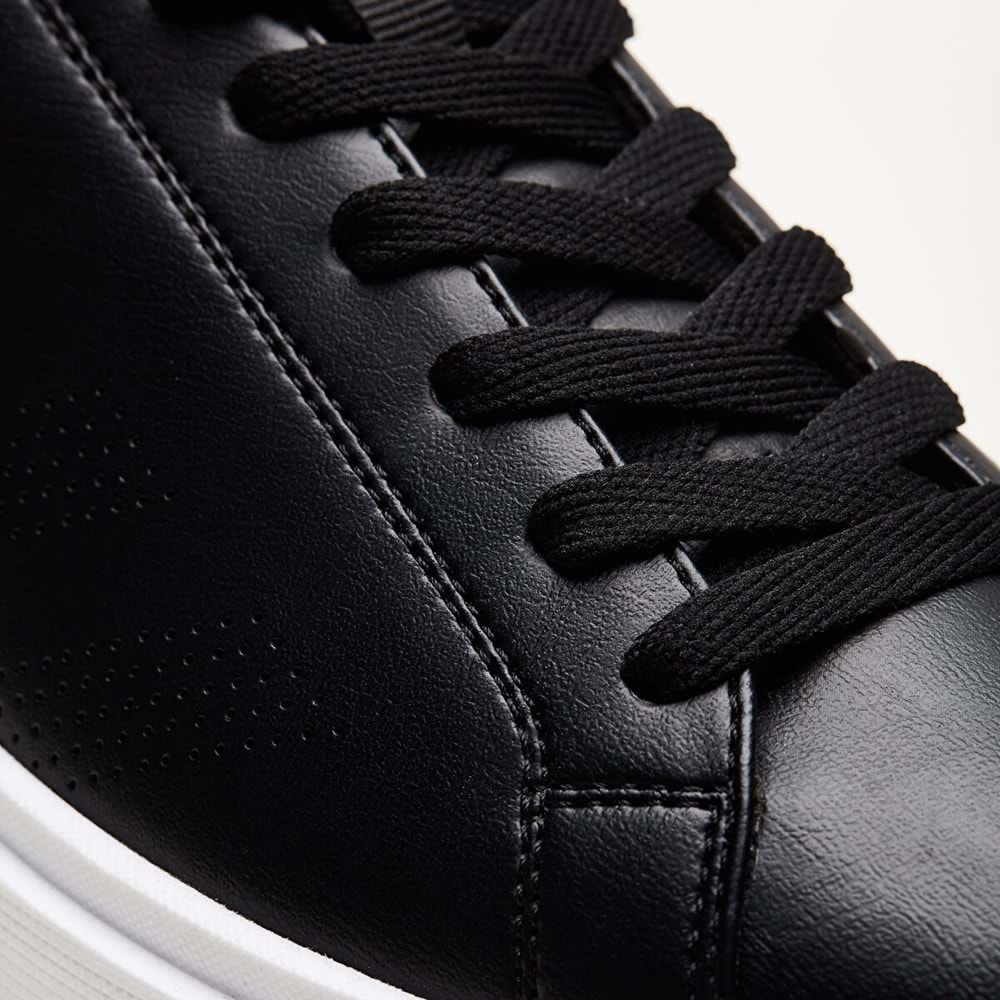 LESCON LOYAL 2 ERKEK SNEAKER SPOR AYAKKABI - SİYAH-BEYAZ - 40