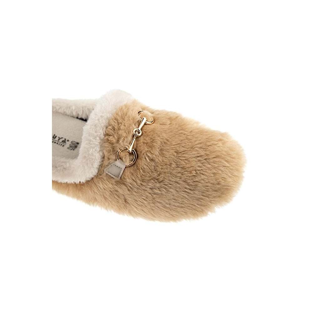 Muya Kraska Anatomik Taban Kadın Ev Terliği - Bej - 40