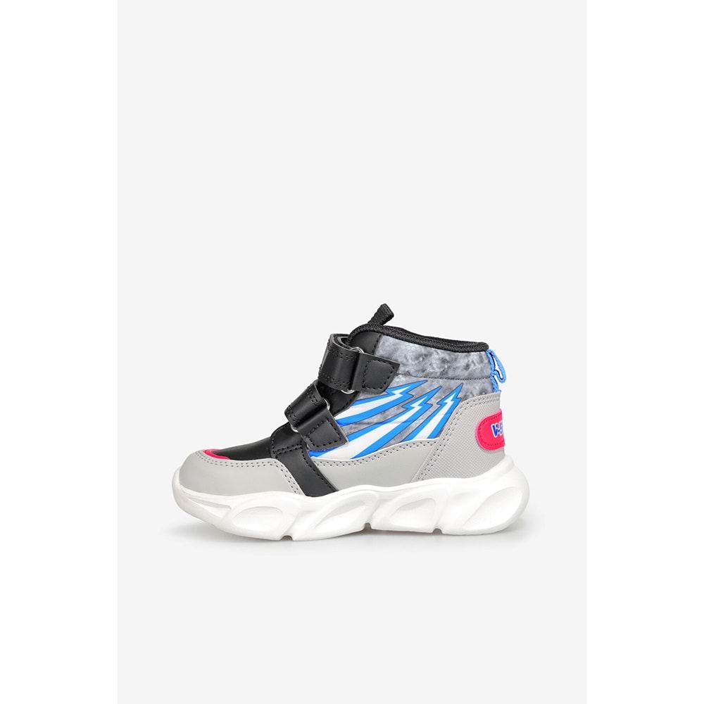 VİCCO DAVİD ERKEK ÇOCUK IŞIKLI BOT - SİYAH - 30