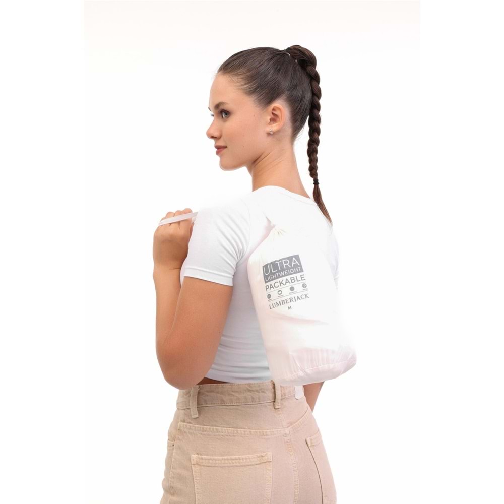 LUMBERJACK WB PADDED 1SN28 5PR KADIN MONT - BEJ - M