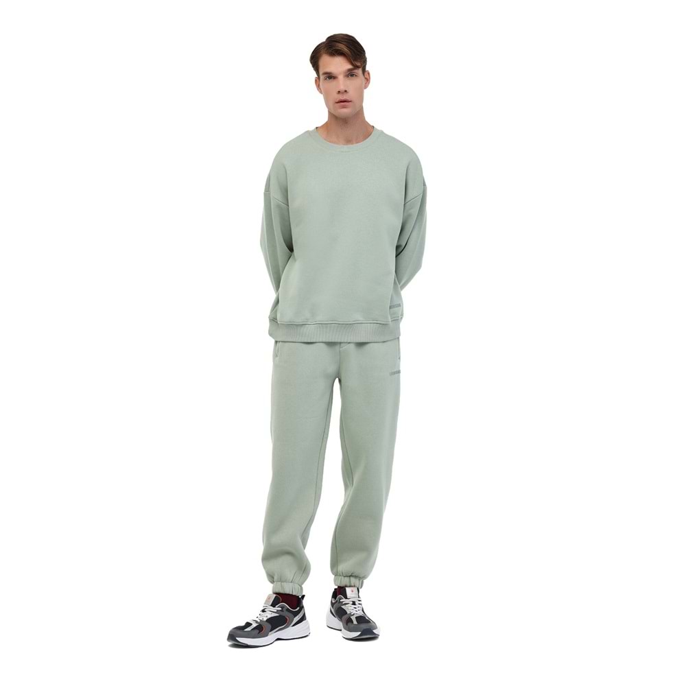 LUMBERJACK MB ROS 16HS108 5PR ERKEK SWEATSHİRT - ADAÇAYI - L