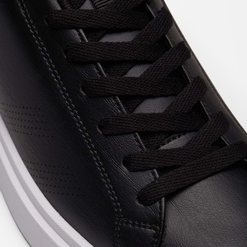 LESCON LOYAL 2 UNİSEX SNEAKER SPOR AYAKKABI - SİYAH-BEYAZ - 40