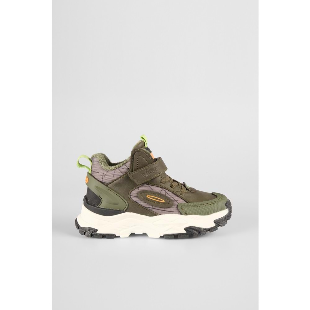 VİCCO TURA ERKEK ÇOCUK KÜRKLÜ OUTDOOR BOT - HAKİ - 31