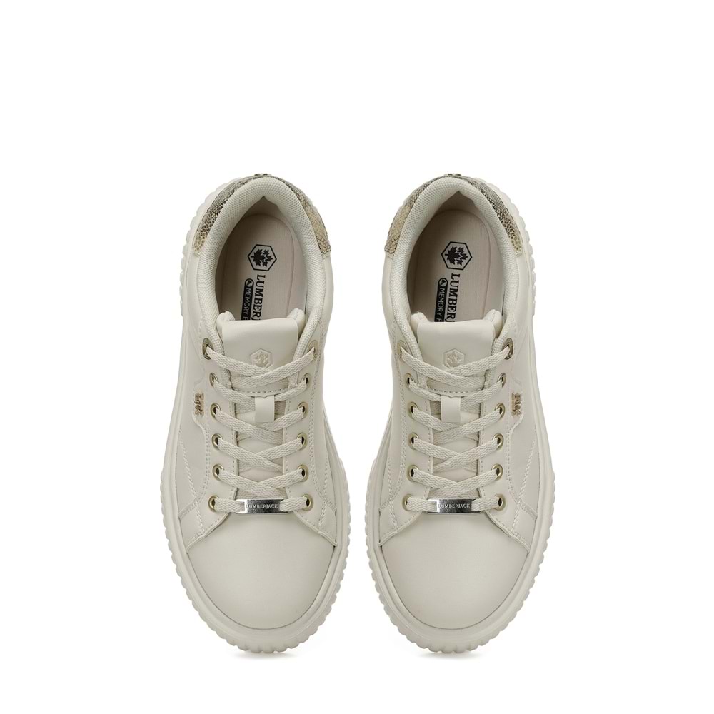 LUMBERJACK RAFINA 5PR KADIN SNEAKER - BEJ - 40