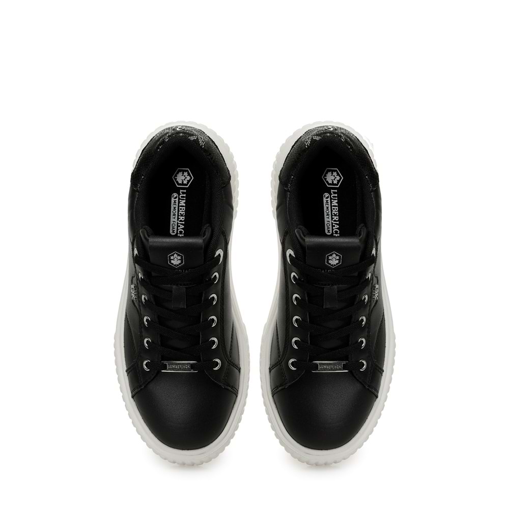 LUMBERJACK RAFINA 5PR KADIN SNEAKER - SİYAH - 40