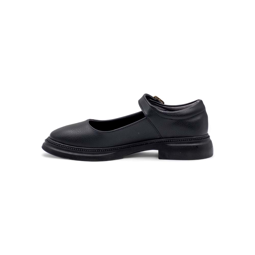 SHOES 0466 OXFORD KADIN AYAKKABI - SİYAH - 36