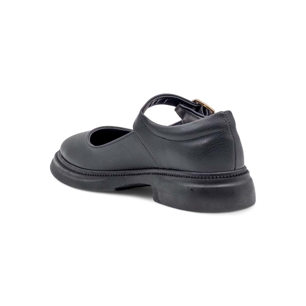 SHOES 0466 OXFORD KADIN AYAKKABI - SİYAH - 38