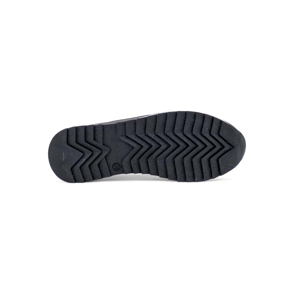 BARBOUR 0204 TOKA DETAYLI GÜNLÜK KADIN BABET - SİYAH - 36