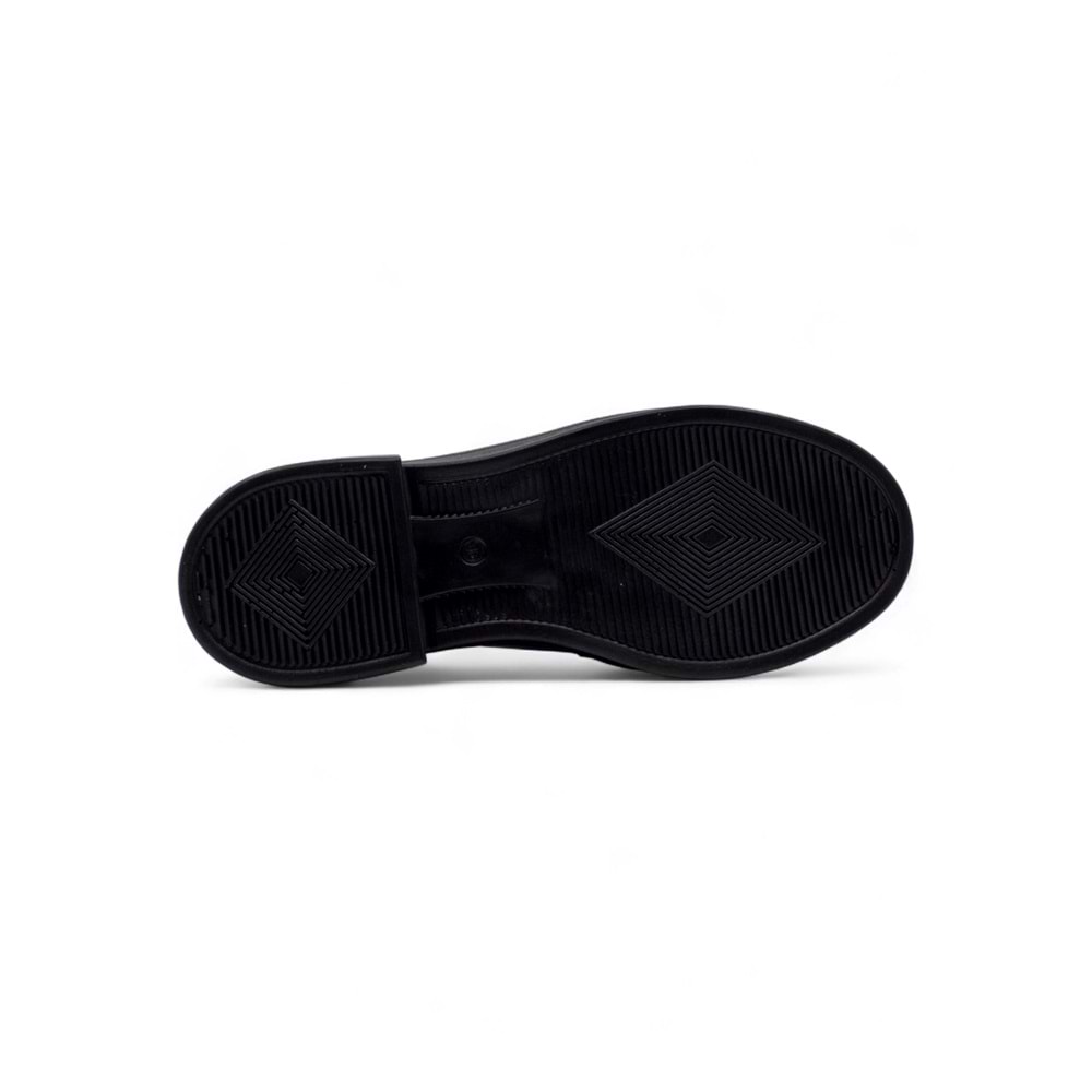 WISSENTE 1823 TOKA DETAYLI KADIN LOAFER - SİYAH - 36