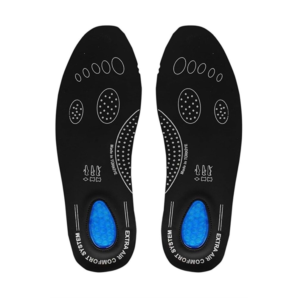 İzci Form Hakiki Deri Ortopedik İç Tabanlık Astar - SİYAH - 38-39