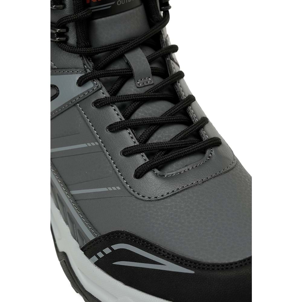 KİNETİX CHARGED PU HI 5PR ERKEK OUTDOOR BOT - K.GRİ - 41