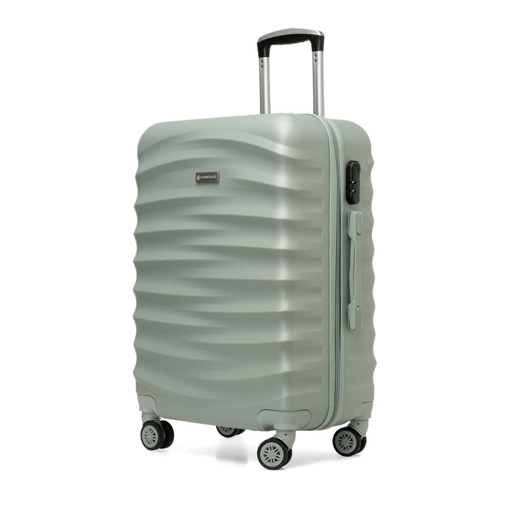 LUMBERJACK NEWYORK-0 ABS 5PR ORTA BOY VALİZ - A.YEŞİL - STD