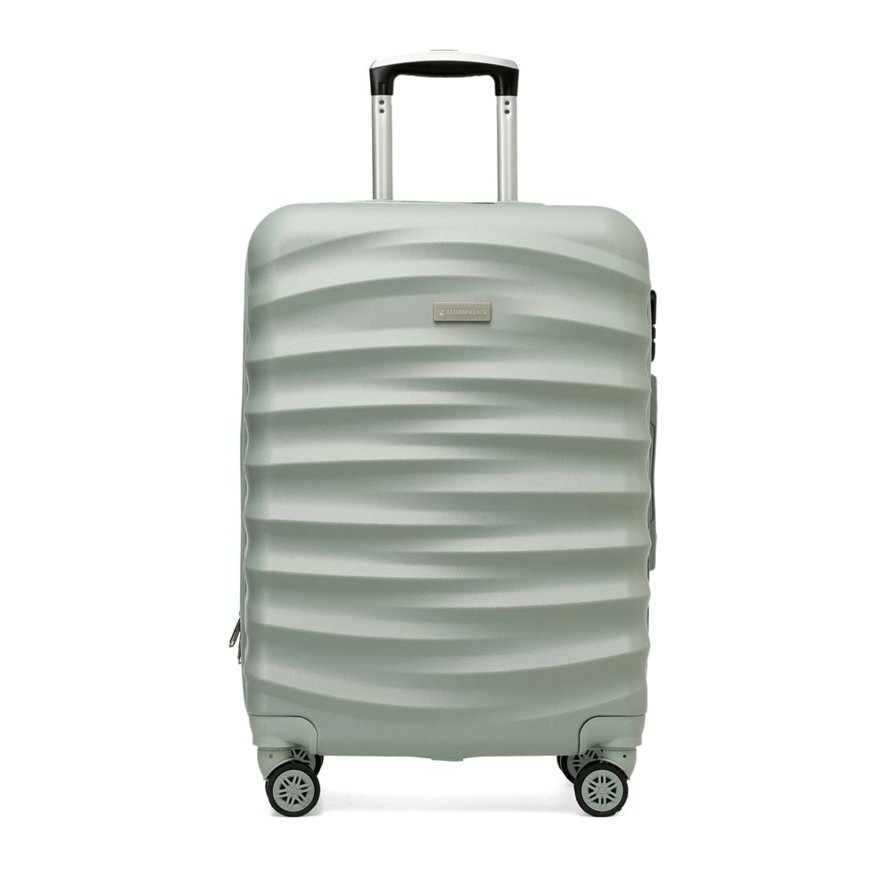 LUMBERJACK NEWYORK-B ABS 5PR BÜYÜK BOY VALİZ - A.YEŞİL - STD