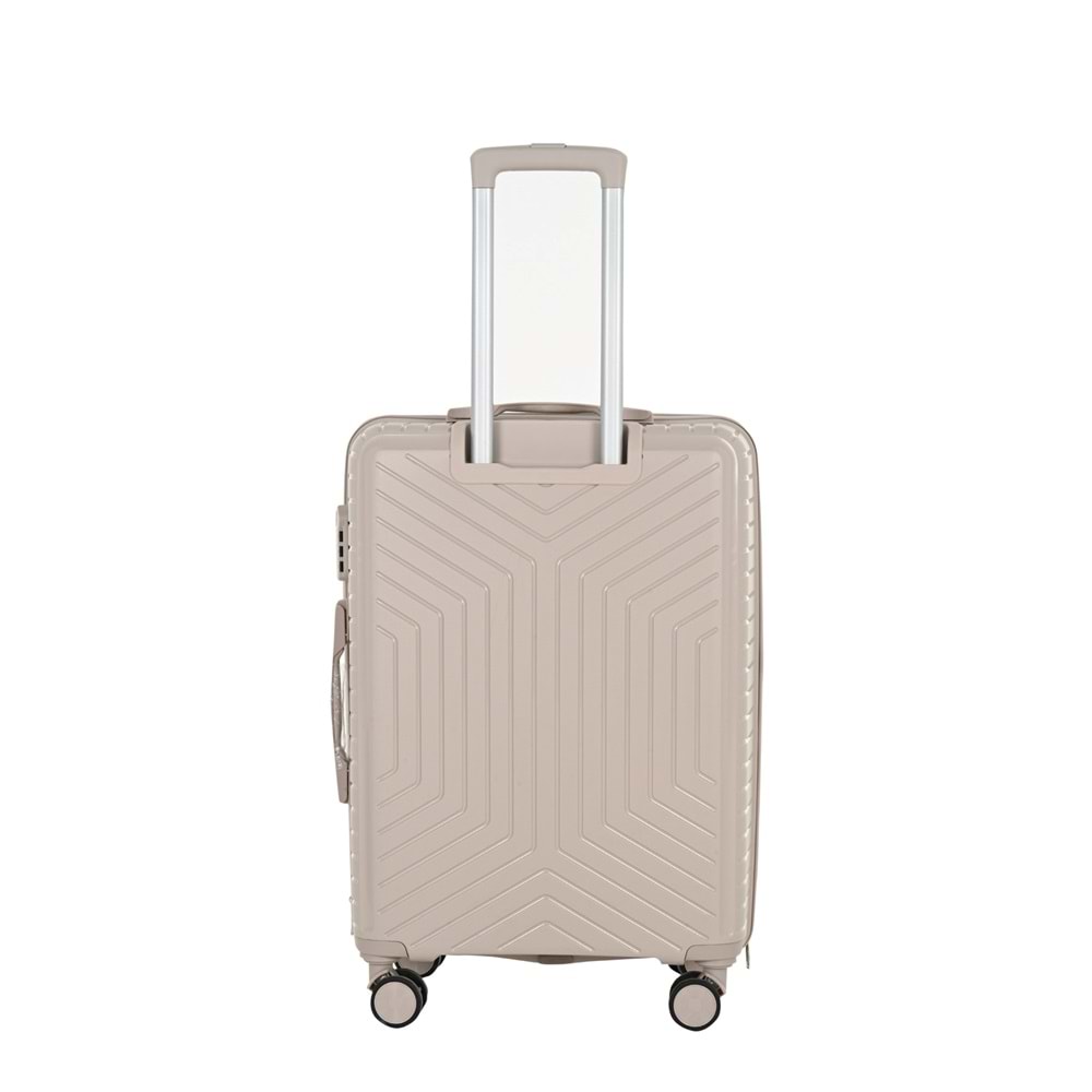 LUMBERJACK PARIS-B PP 5PR BÜYÜK BOY VALİZ - BEJ - STD