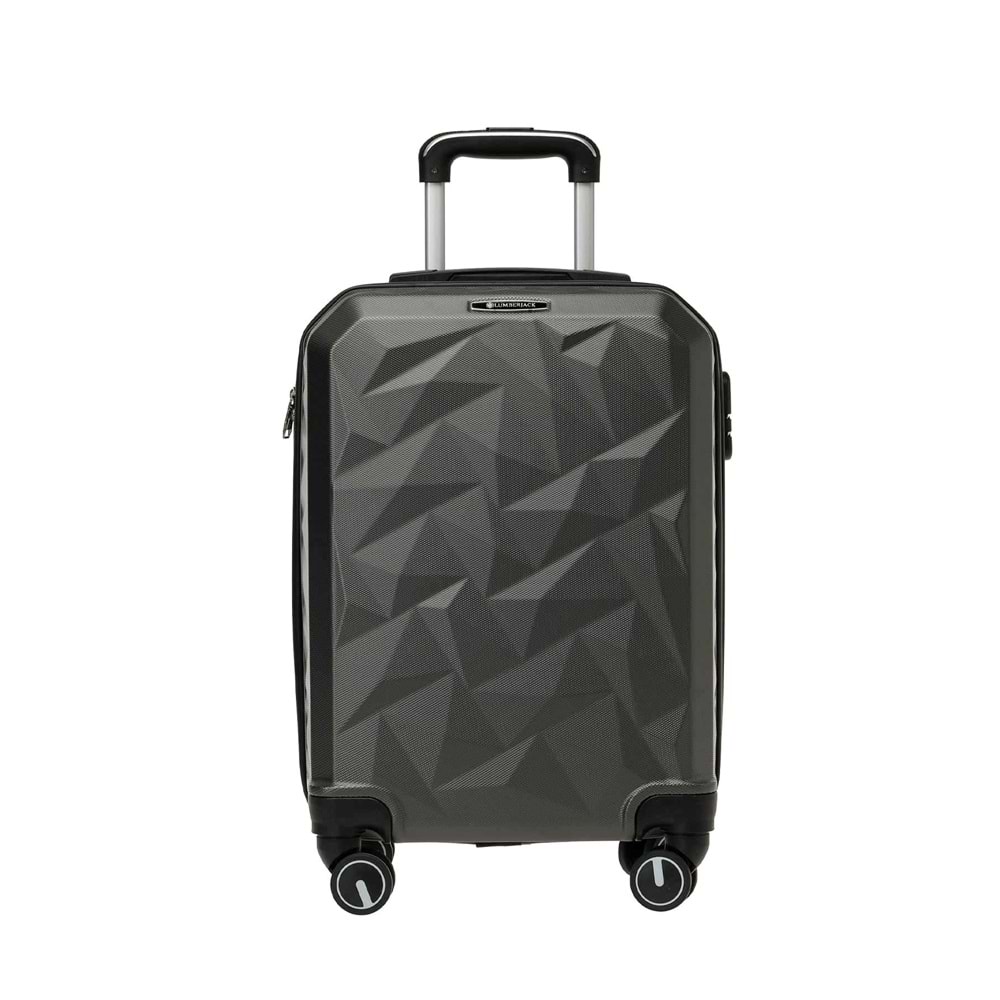 LUMBERJACK HEXAGON-O ABS 5PR ORTA BOY VALİZ - ANTRASİT - STD