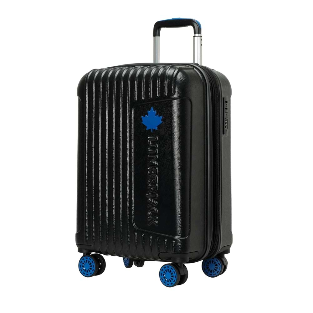 LUMBERJACK BERLIN-K ABS 5PR KABİN BOY VALİZ - SİYAH - STD