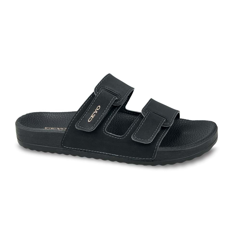 Ceyo Bahama-16 Unisex Terlik - Siyah - 36